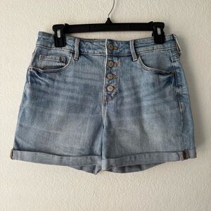 Old Navy Woman's Secret-Slim Pockets High Rise Denim Shorts